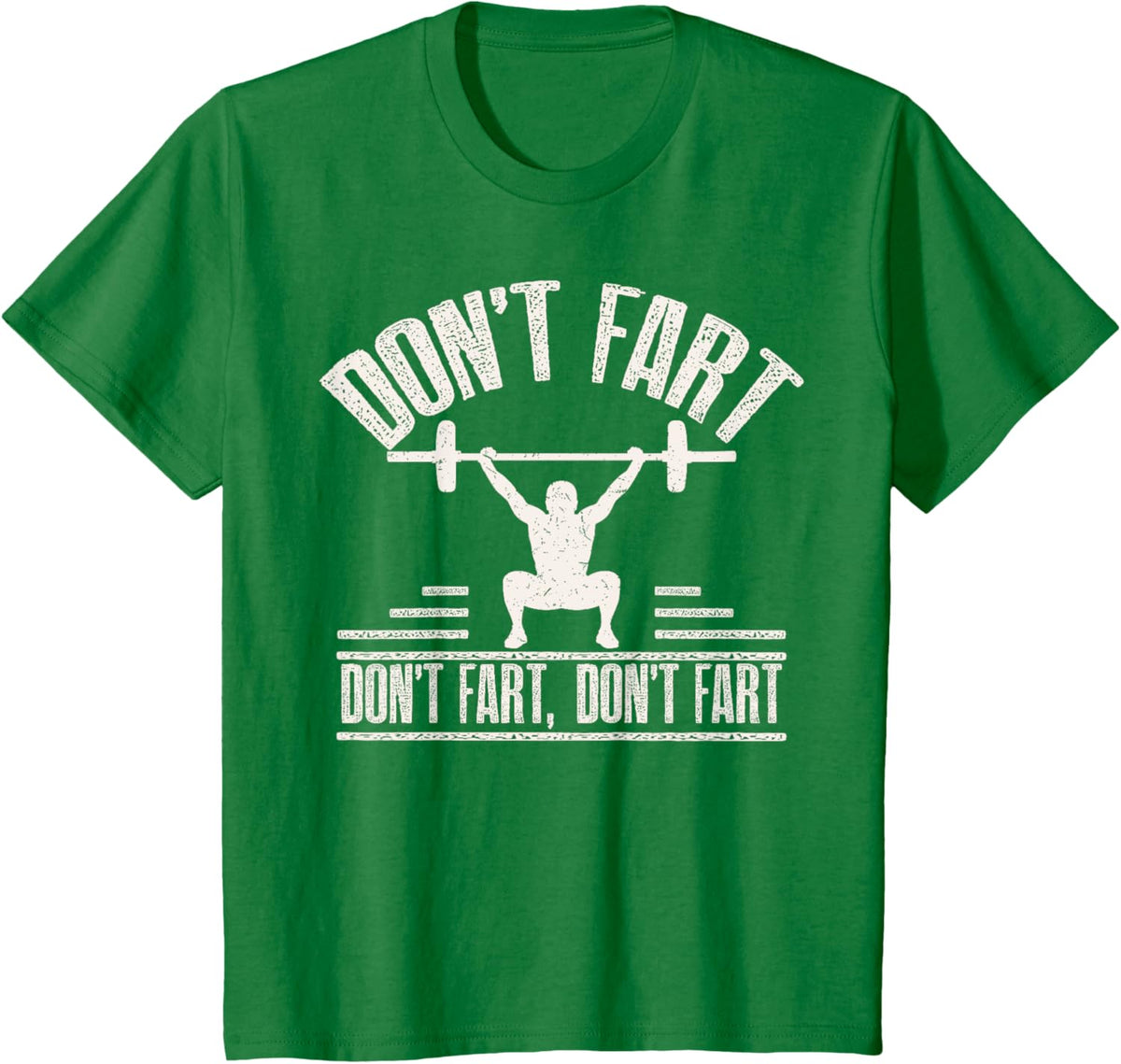 Don't Fart Funny Fitness Gym Workout Weights Squat