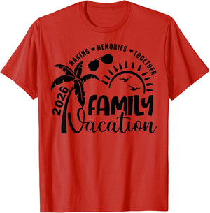 Family Vacation 2026 Beach Matching Family Summer Vacation