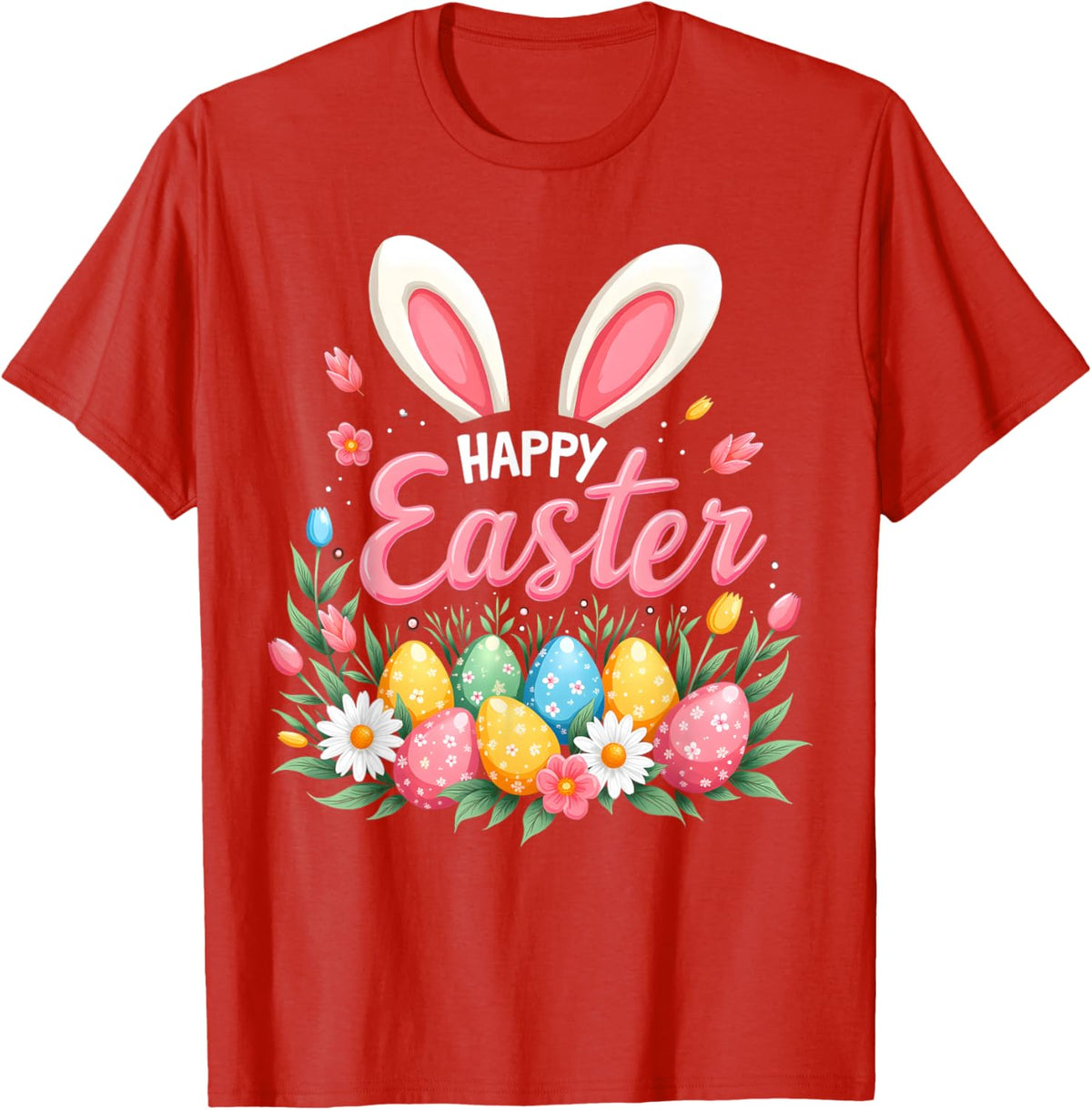 Happy Easter Bunny Spring Easter Egg Easter Shirts For Women