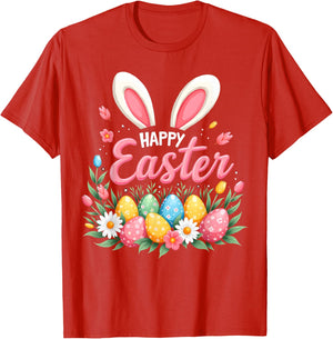 Happy Easter Bunny Spring Easter Egg Easter Shirts For Women