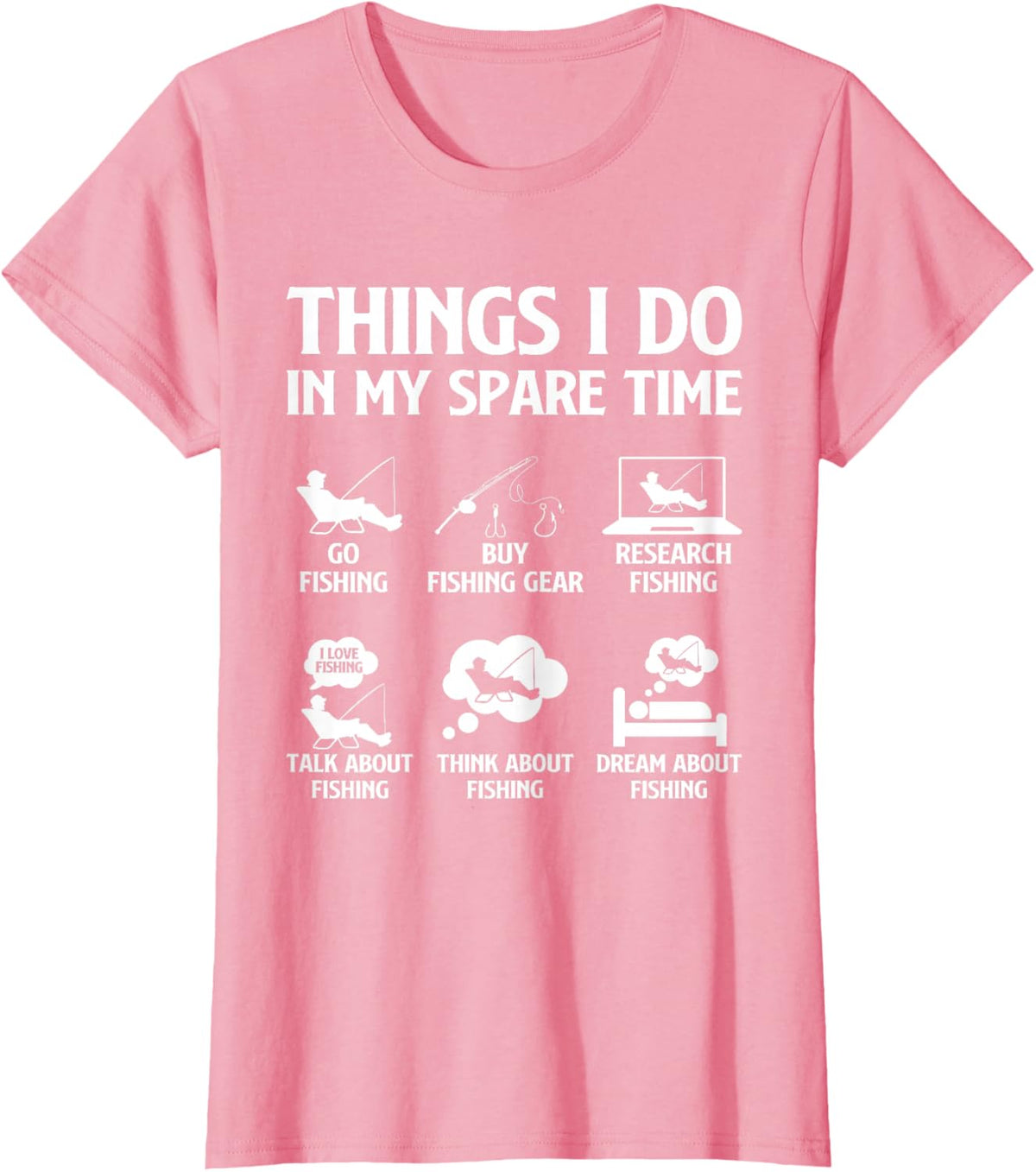 Things I Do in My Spare Time Fishing Boys Men Bass Fishing