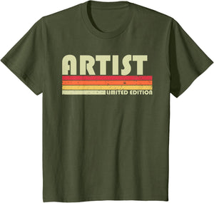 Artist Funny Job Title Profession Birthday Worker Idea