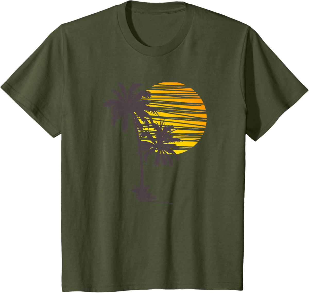 Beach Palm Tree T-Shirt Nice Funny Holiday Summer Holiday