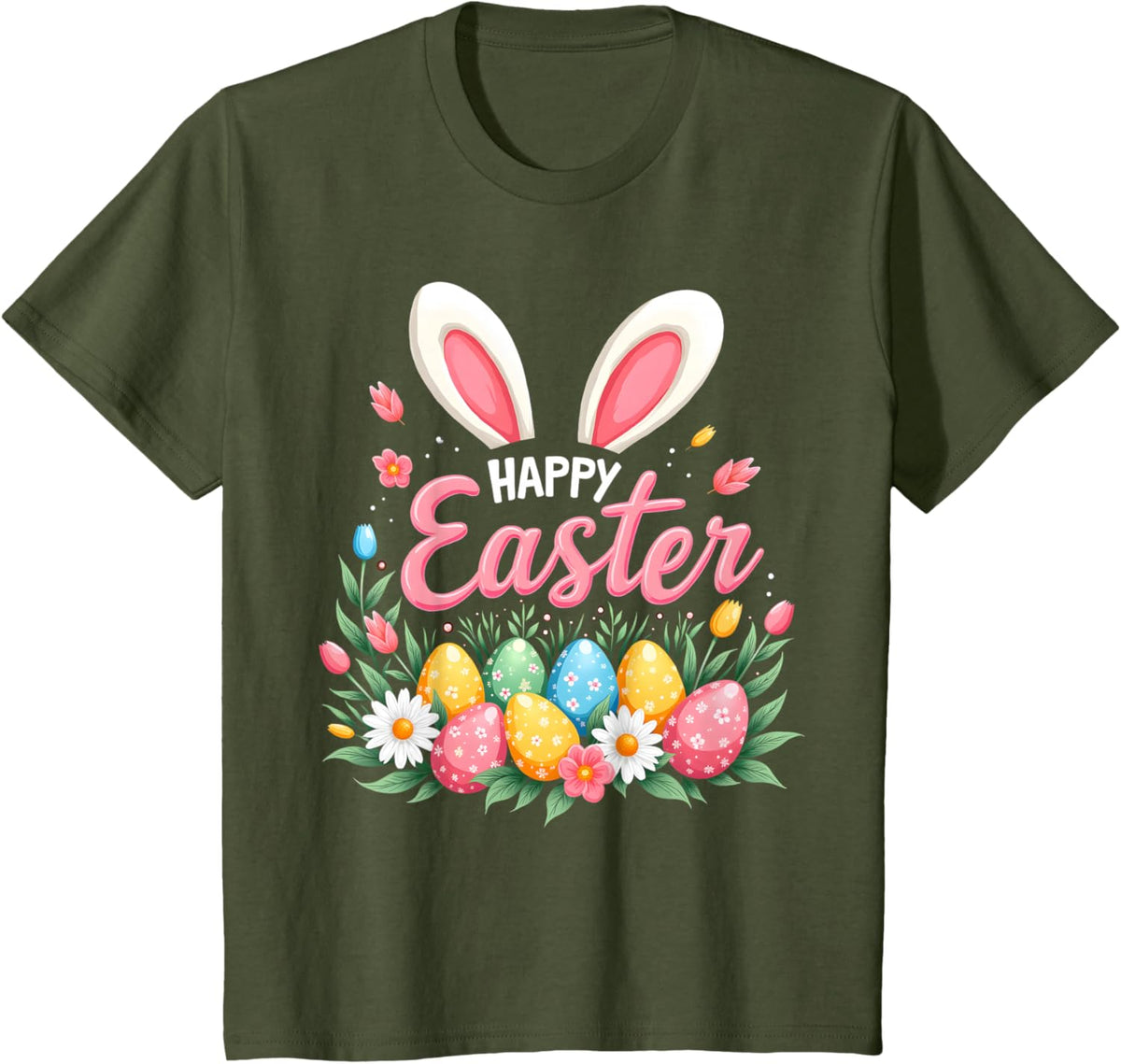 Happy Easter Bunny Spring Easter Egg Easter Shirts For Women
