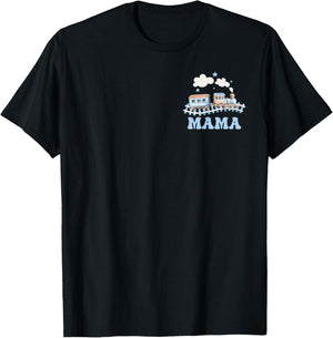 Mama First Birthday Boy Girl Train Railroad Family Matching