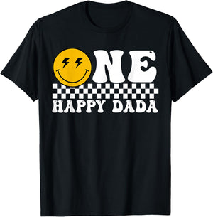 Happy Dada 1st Birthday Family Matching Theme