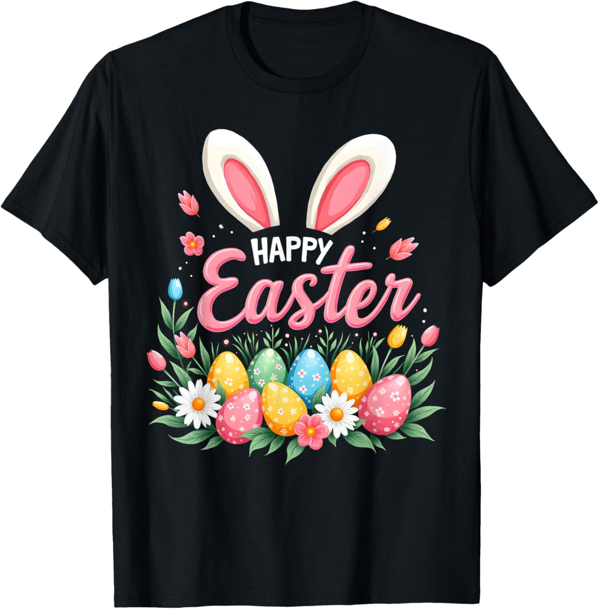 Happy Easter Bunny Spring Easter Egg Easter Shirts For Women