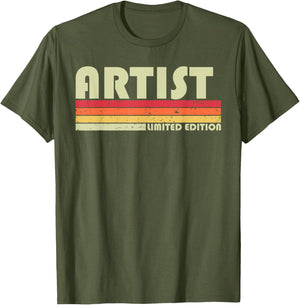 Artist Funny Job Title Profession Birthday Worker Idea