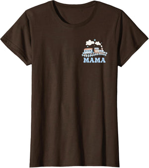 Mama First Birthday Boy Girl Train Railroad Family Matching