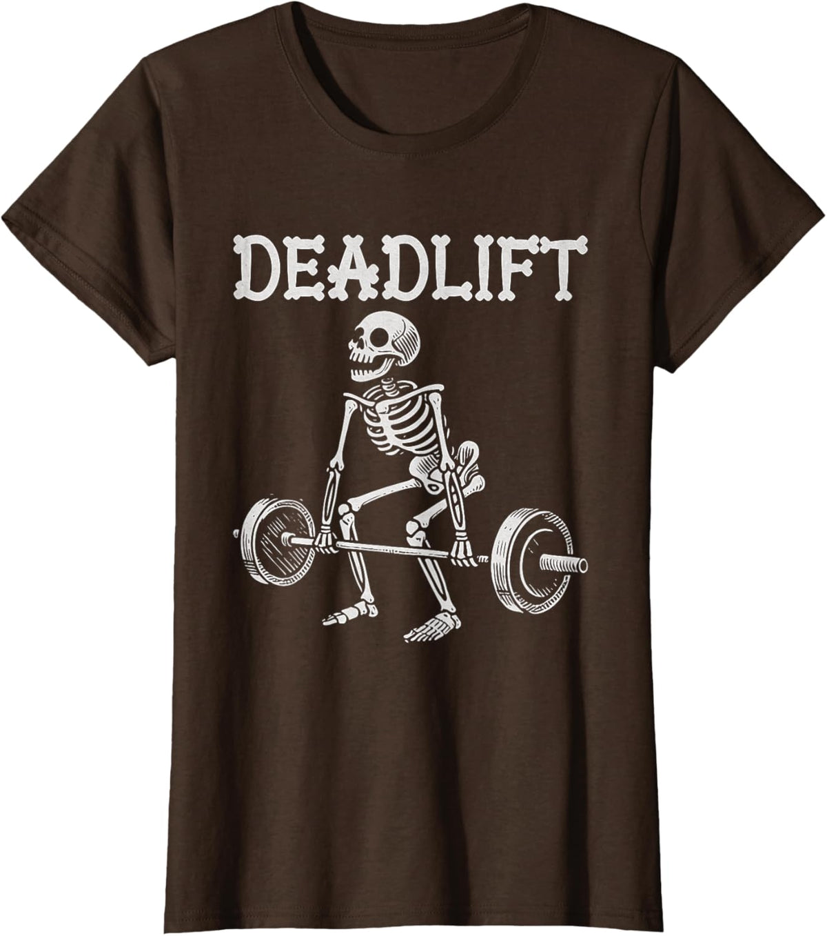 Deadlift Funny Halloween Skeleton Weight Lifting Workout