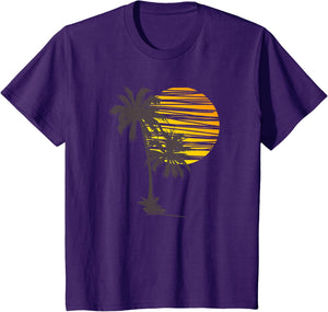 Beach Palm Tree T-Shirt Nice Funny Holiday Summer Holiday