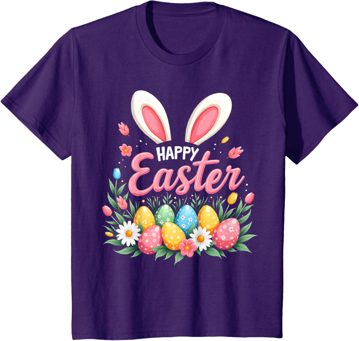 Happy Easter Bunny Spring Easter Egg Easter Shirts For Women