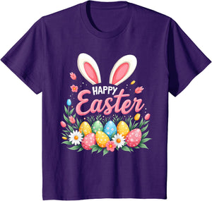 Happy Easter Bunny Spring Easter Egg Easter Shirts For Women
