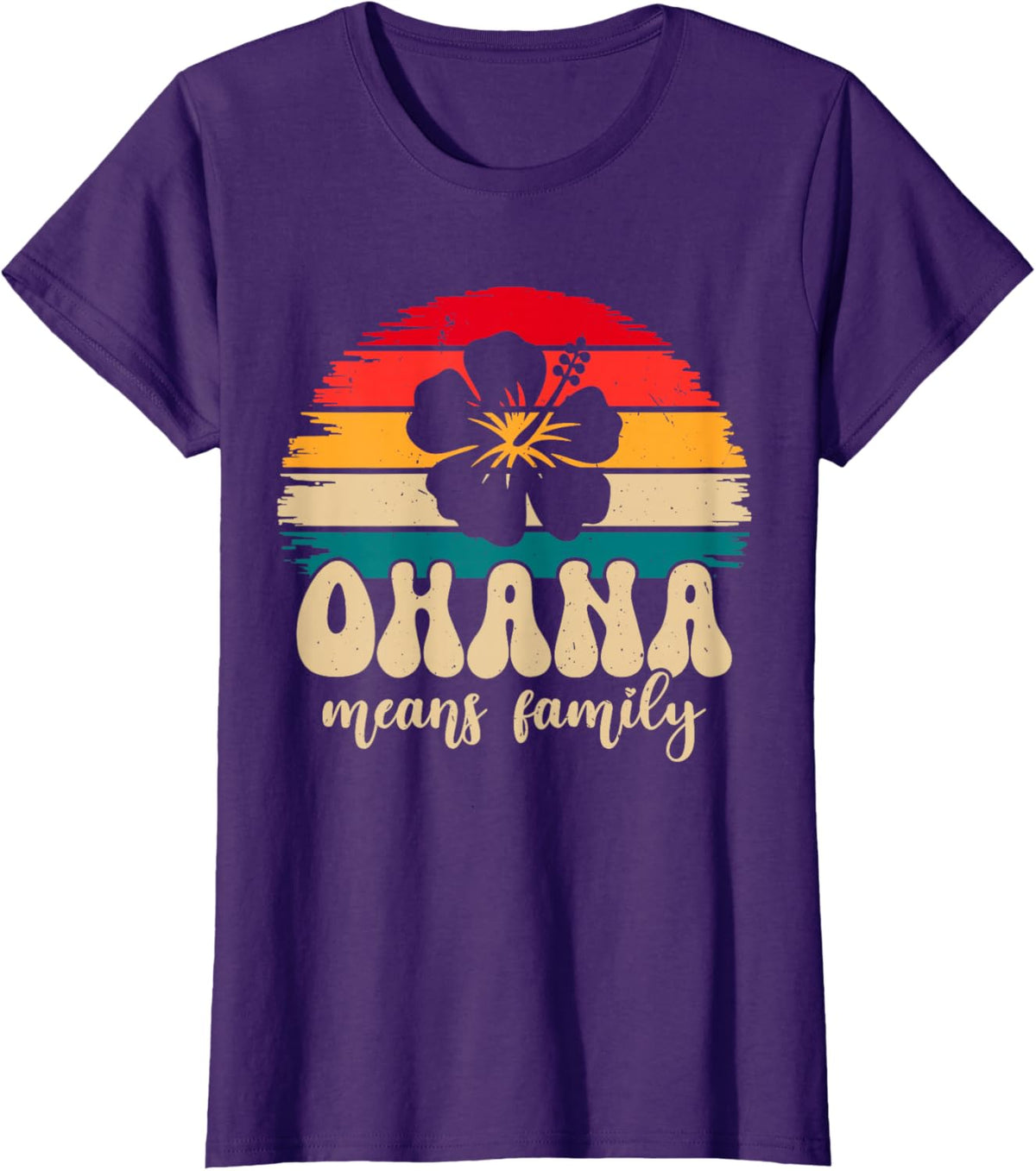 Ohana Means Family Hawaii Summer Vacation Holiday