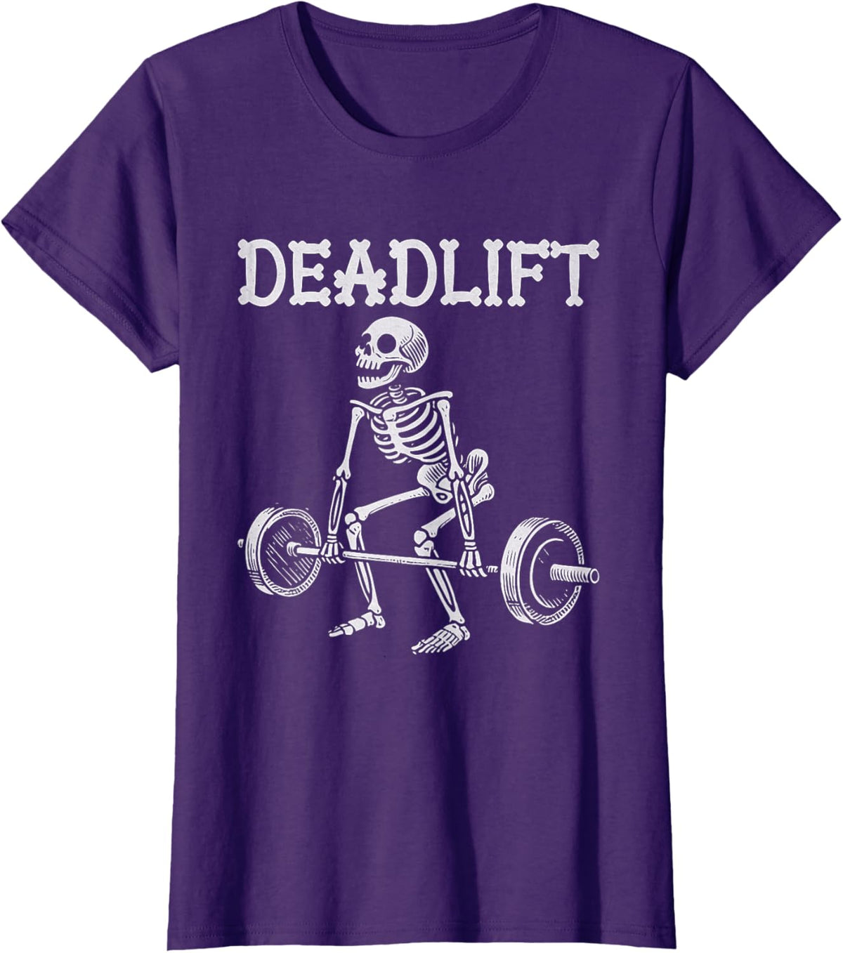 Deadlift Funny Halloween Skeleton Weight Lifting Workout