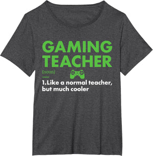 Gamer Teacher Definition Gaming Men Women