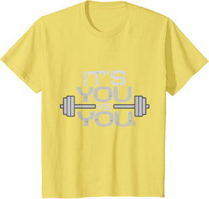Its vs. You Workout Gym Exercise Motivation & Fitness