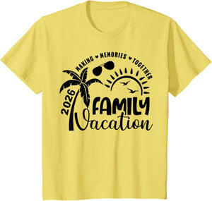 Family Vacation 2026 Beach Matching Family Summer Vacation