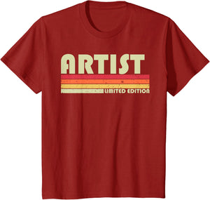 Artist Funny Job Title Profession Birthday Worker Idea