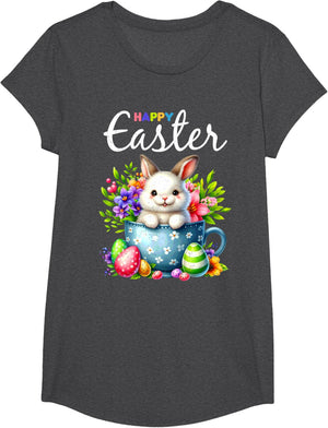 Bunny Egg Hunt Happy Easter Cute Spring Christian Holiday