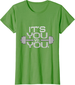 Its vs. You Workout Gym Exercise Motivation & Fitness