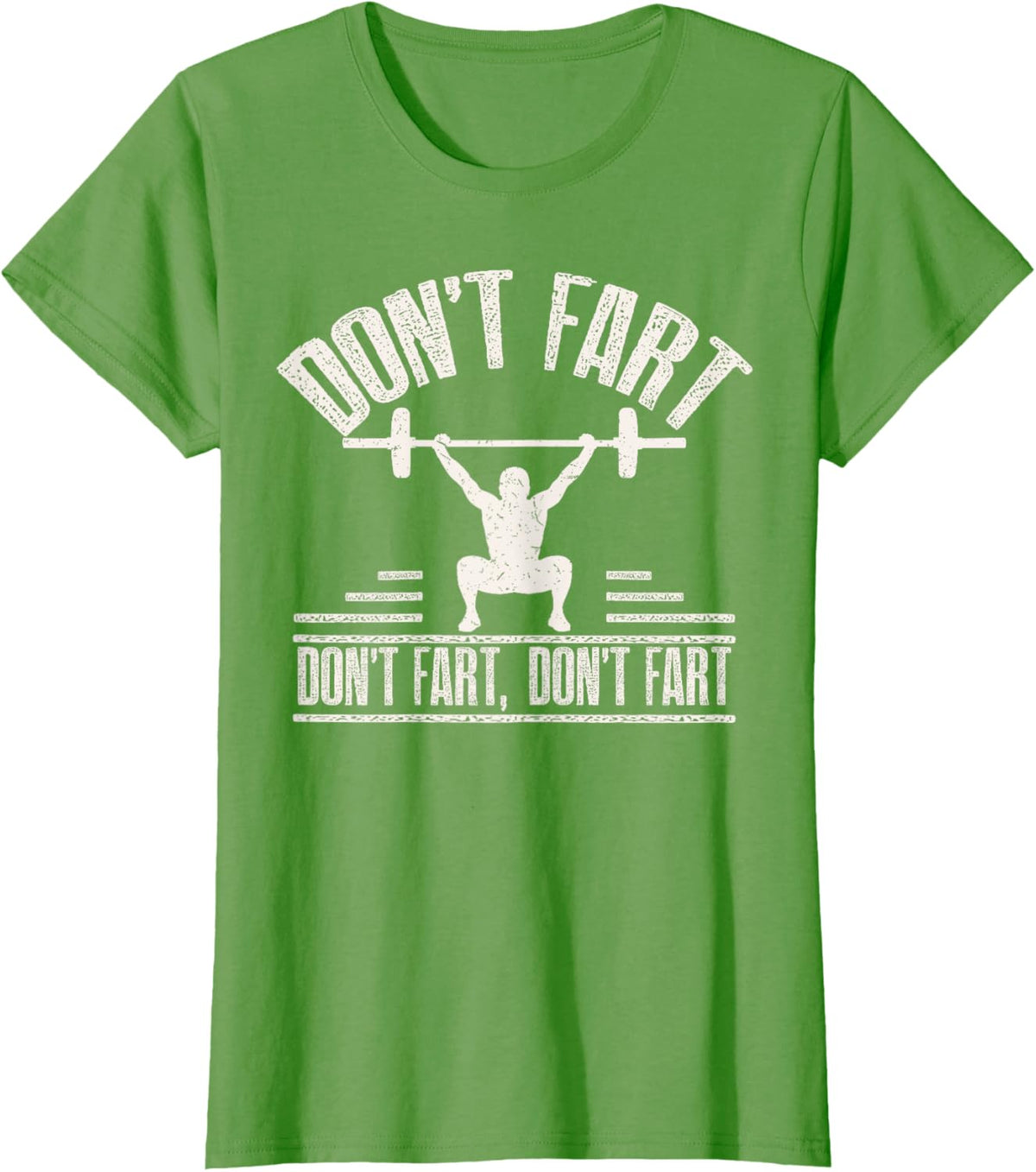Don't Fart Funny Fitness Gym Workout Weights Squat
