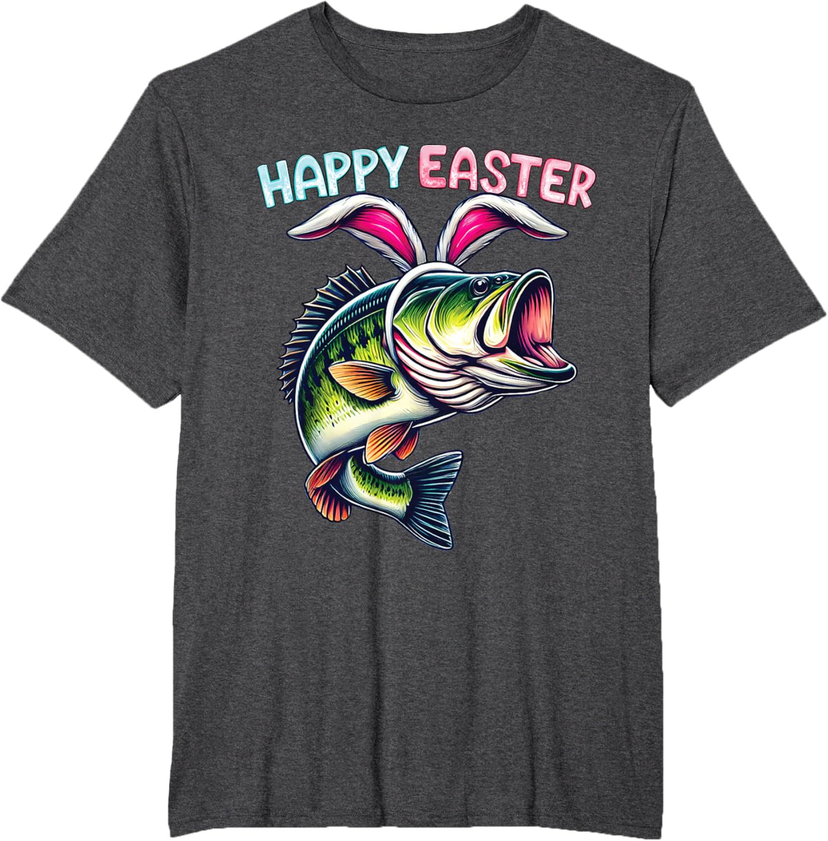 Fisherman Bunny Ears Funny Fish Easter Holiday Eggs Fishing