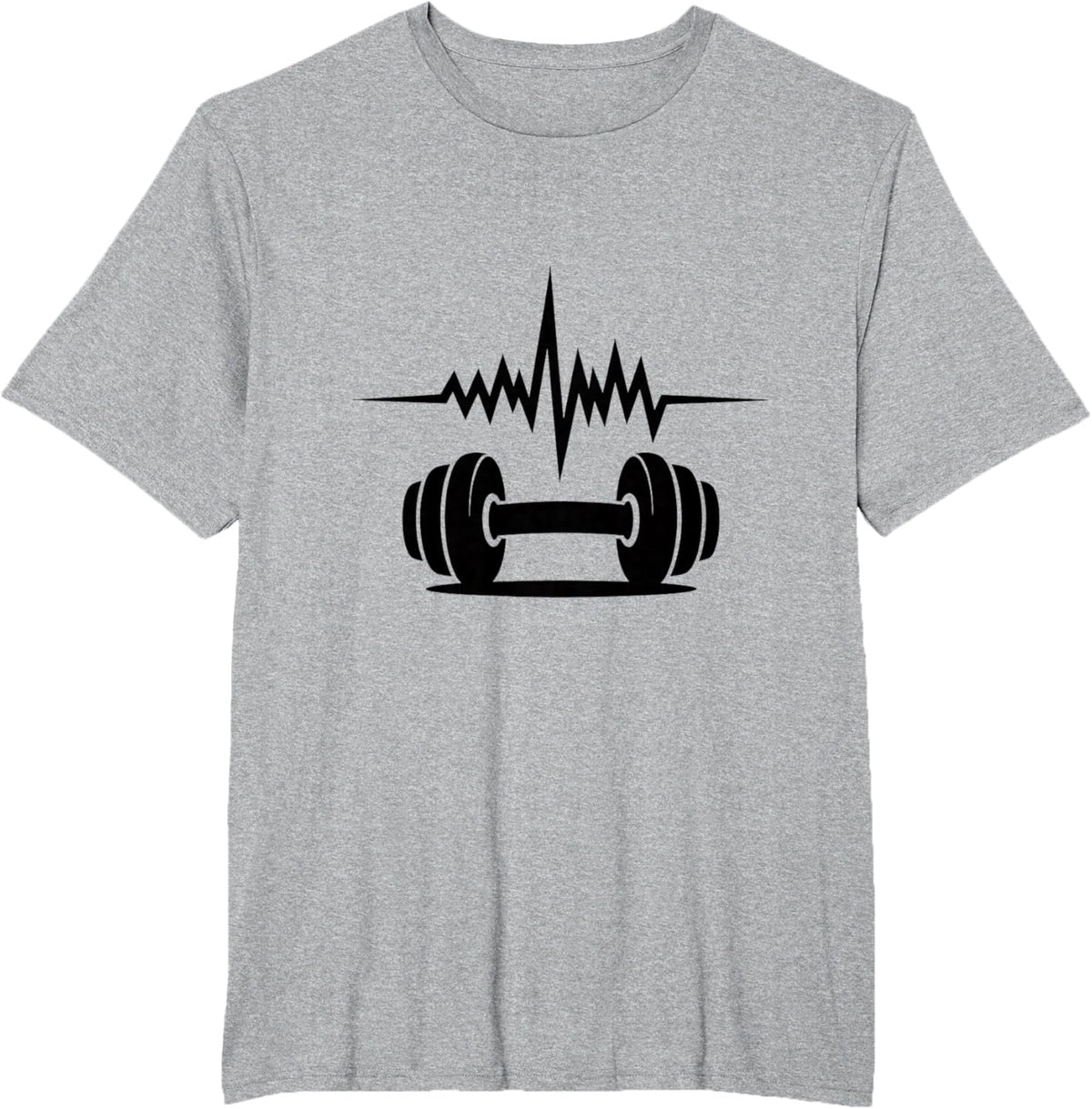 Heartbeat Fitness Enthusiast Dumbbell Motivation