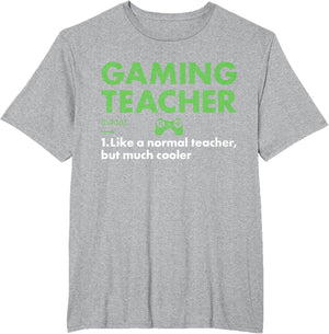 Gamer Teacher Definition Gaming Men Women
