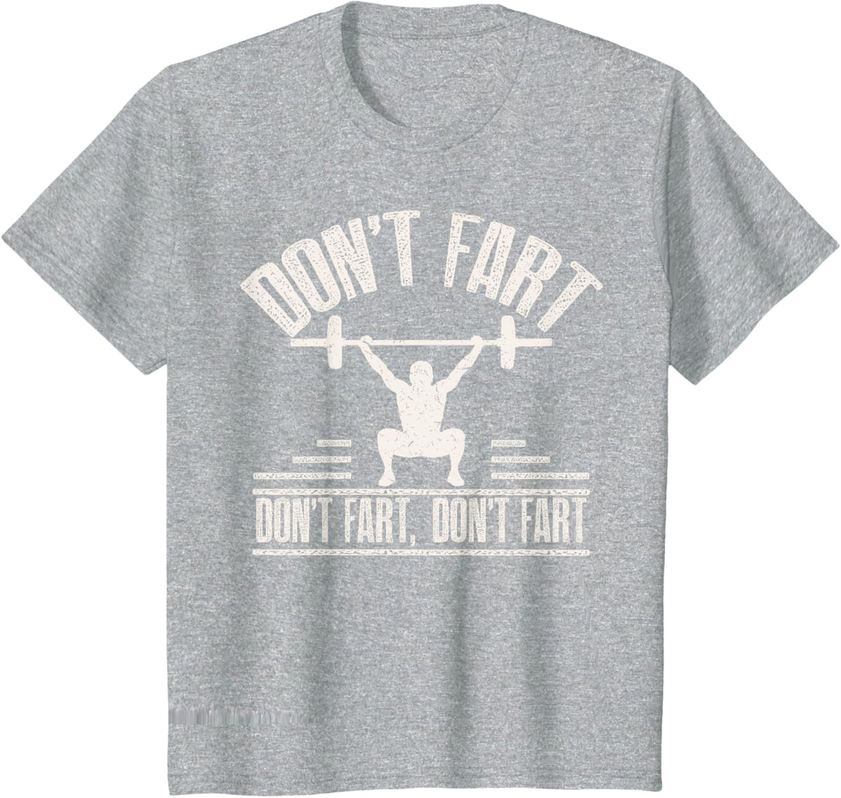 Don't Fart Funny Fitness Gym Workout Weights Squat