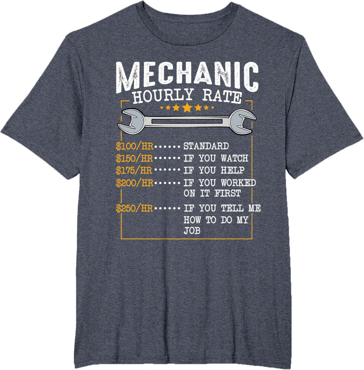 Mechanic Hourly Rate Car Mechatronics Engineer Profession Car Gift